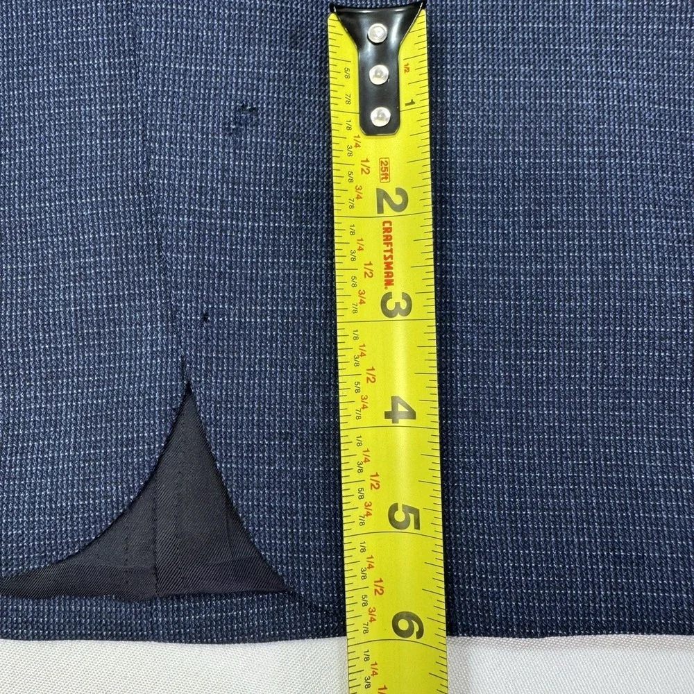 Ermenegildo Zegna Matt Hunter 44R (EU 54R) Wool Blazer‎ Suit Jacket Navy *READ*
